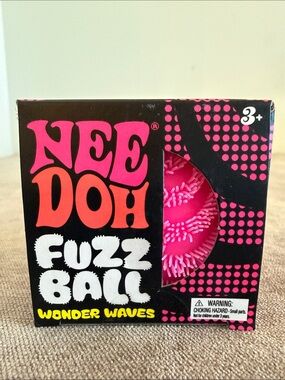Needoh Fuzz Ball Wonder Waves - Pink